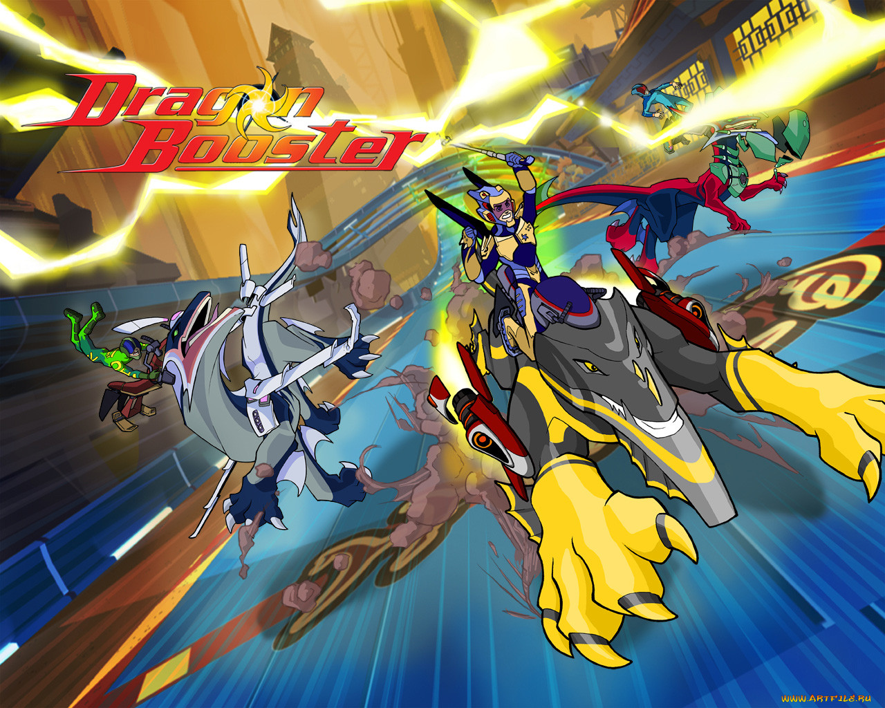dragon, booster, , 
